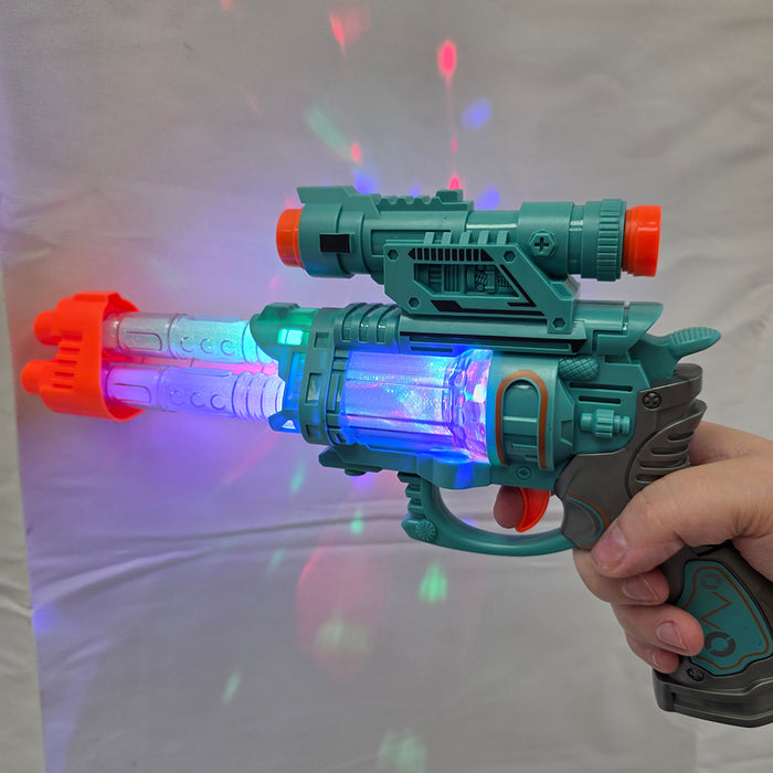 REVOLVING STAR SOUND AND LIGHT BLASTER