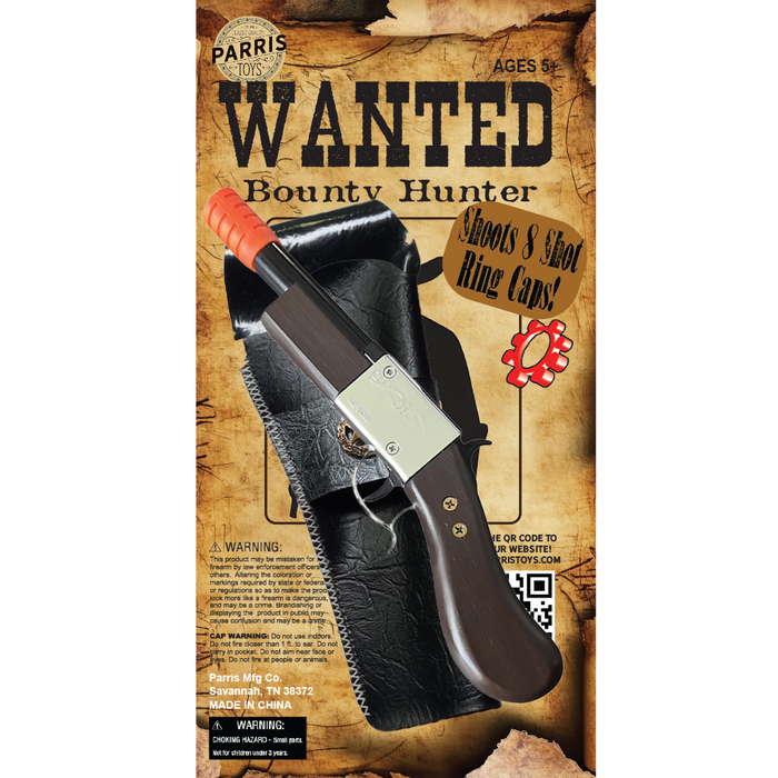 BOUNTY HUNTER 8 SHOT TOY PISTOL