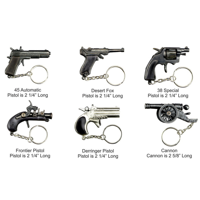 MEGA MINI TOY PISTOL KEYCHAIN