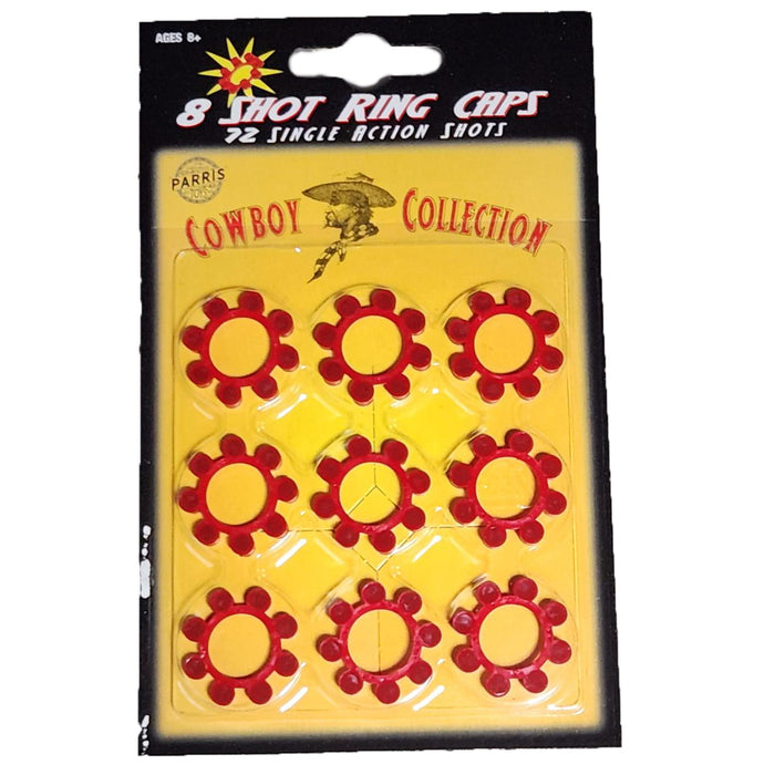 #913-72 8-SHOT ACTION RING CAPS