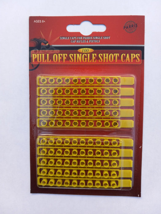 #917 SINGLE SHOT PULL OFF ACTION CAPS