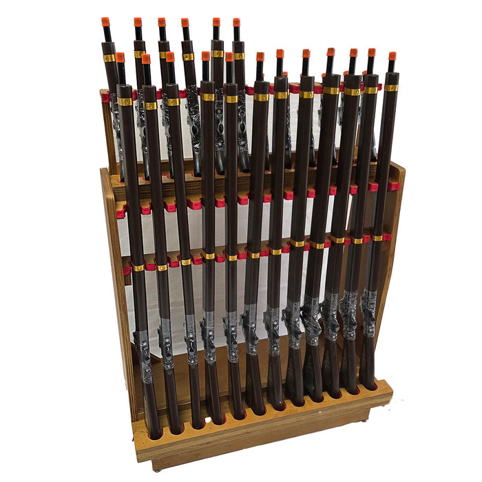 24 PCS-12 PISTOL/12RIFLE SHP W/#CAP/12/ROLL CAP DISPLAY UNIT
