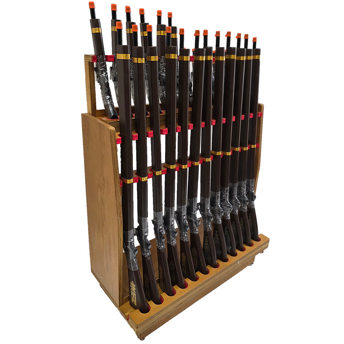 24 PCS-12 PISTOL/12RIFLE SHP W/#CAP/12/ROLL CAP DISPLAY UNIT
