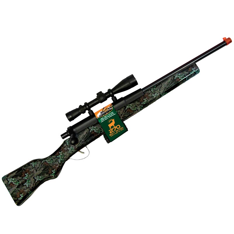 CAMO 270 BOLT ACTION TOY RIFLE