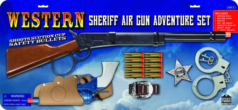 WESTERN SHERIFF AIR DART ADVENTURE SET